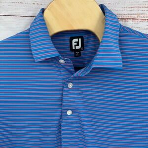 FootJoy Golf Polo‎ Shirt Mens XL Striped Athletic Performance Casual
